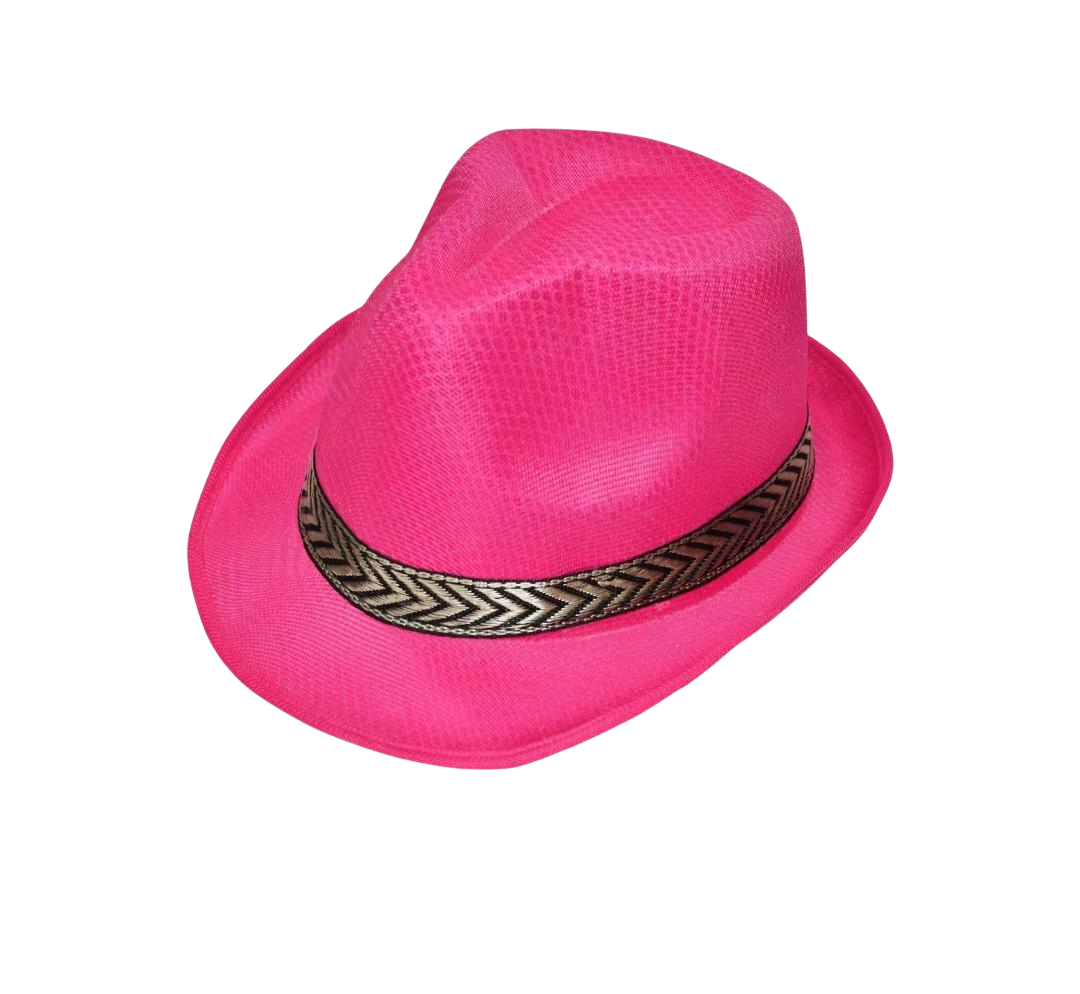 Sombreros Fedora de Fiesta Adulto - Gorros de Disfraz Transpirable Carnaval y Eventos - Talla Única