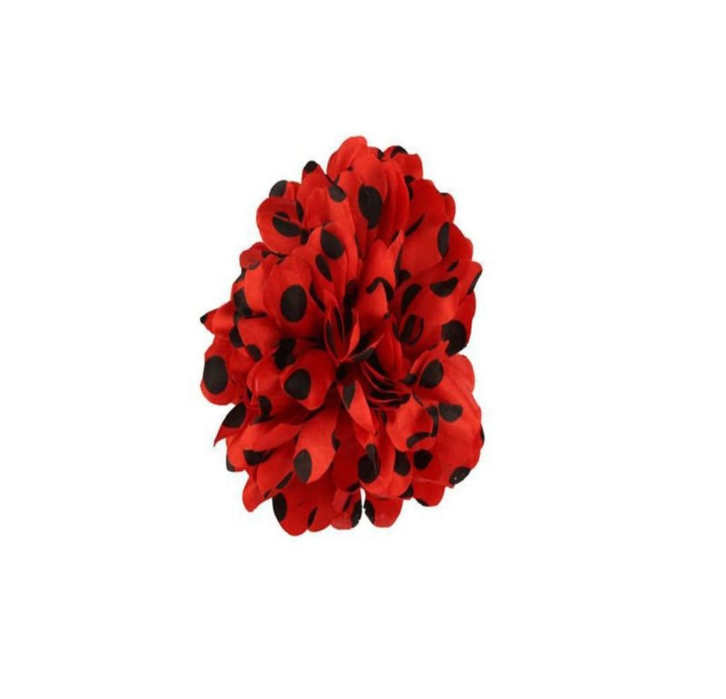 Disfraz de Flamenca Niña Vestido Sevillana con Volantes y Lunares, Incluye Peineta y Flor, Ideal Carnaval y Ferias (1-12 Años)